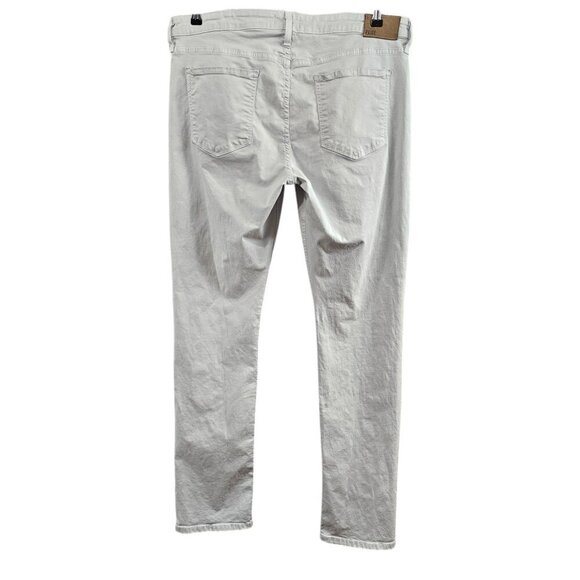 PAIGE Federal Men's Slim Straight Leg Spring Blue Denim Jean Pants - Picture 7 of 11